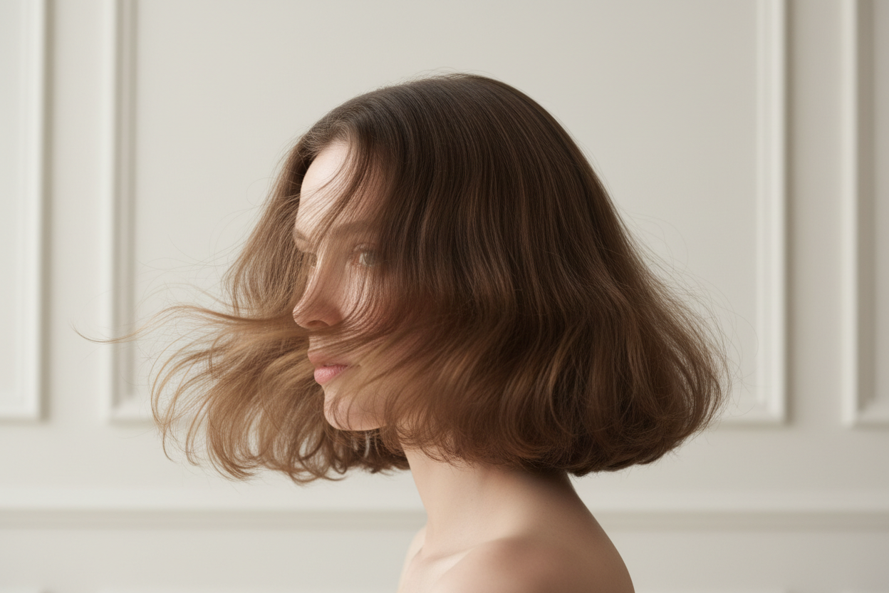 fine hair women no products